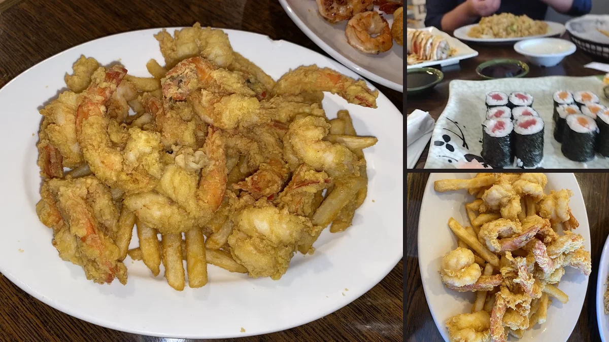Shared plates for lunch or dinner